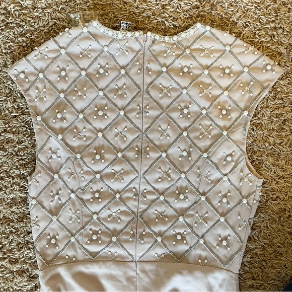 ASOS Pearl Beaded Bridesmaid Dress / Evening Dress / Prom Dress - Picture 5 of 6